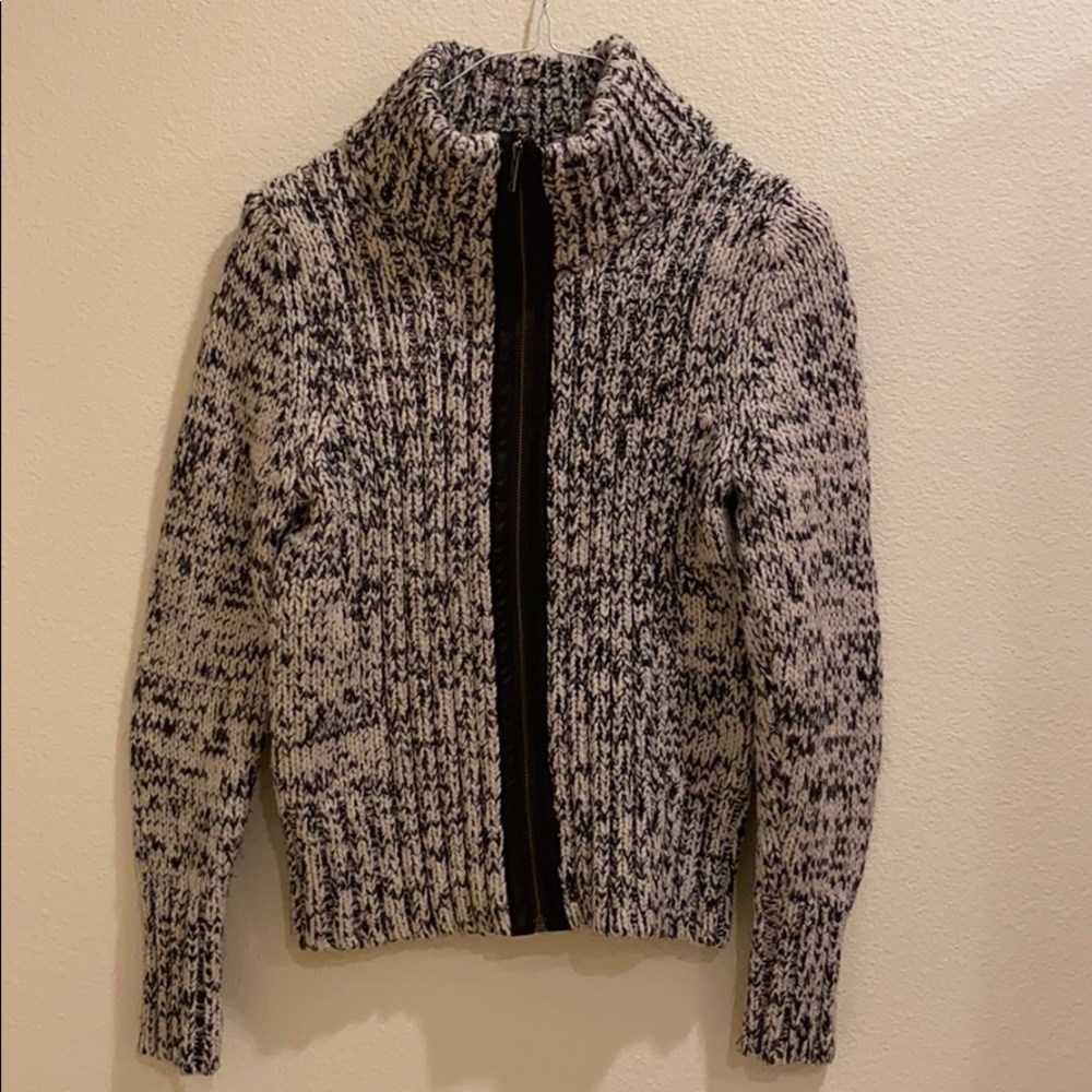 Banana Republic Leather Zipper jacket!